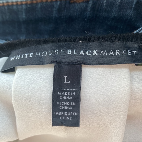 WHBM open back lace tie top. - Picture 6 of 6